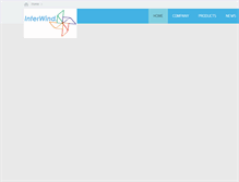 Tablet Screenshot of interwind.it